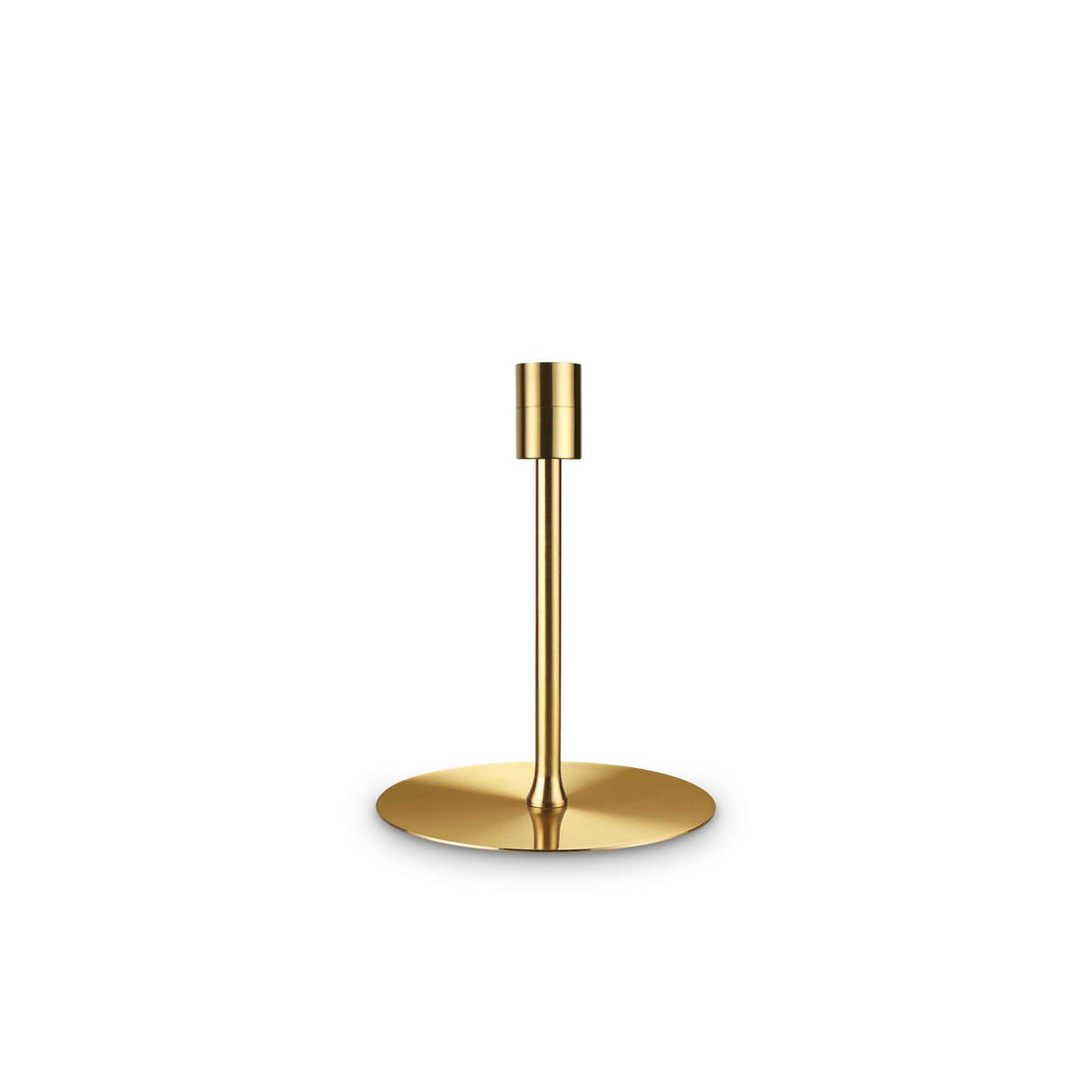 Compact Brass Lamp Base Design
