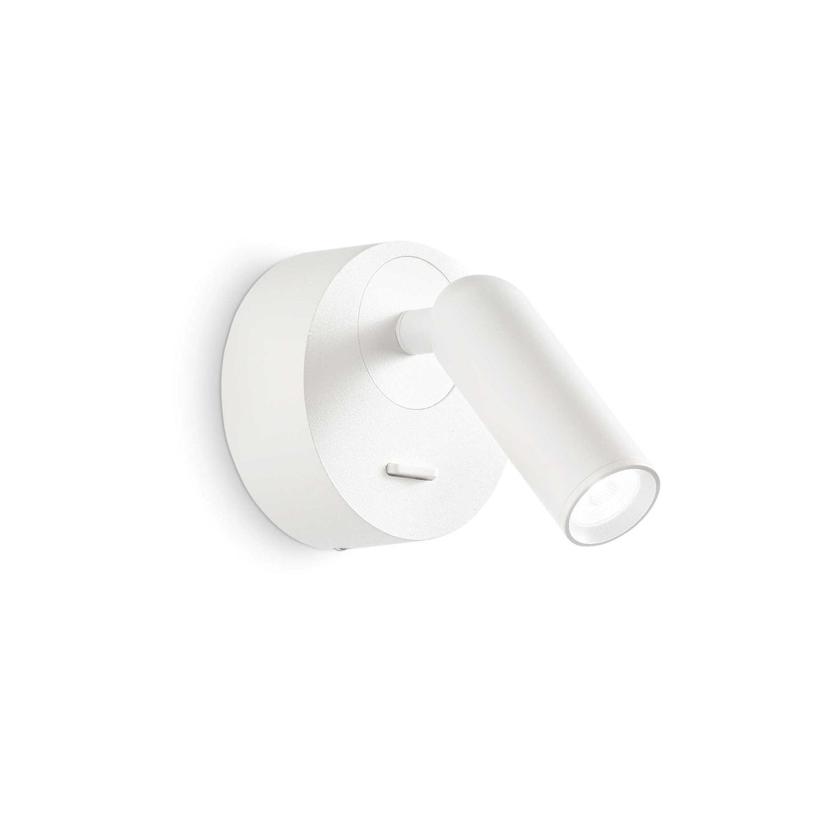 Elegant White Round Bean Wall Light