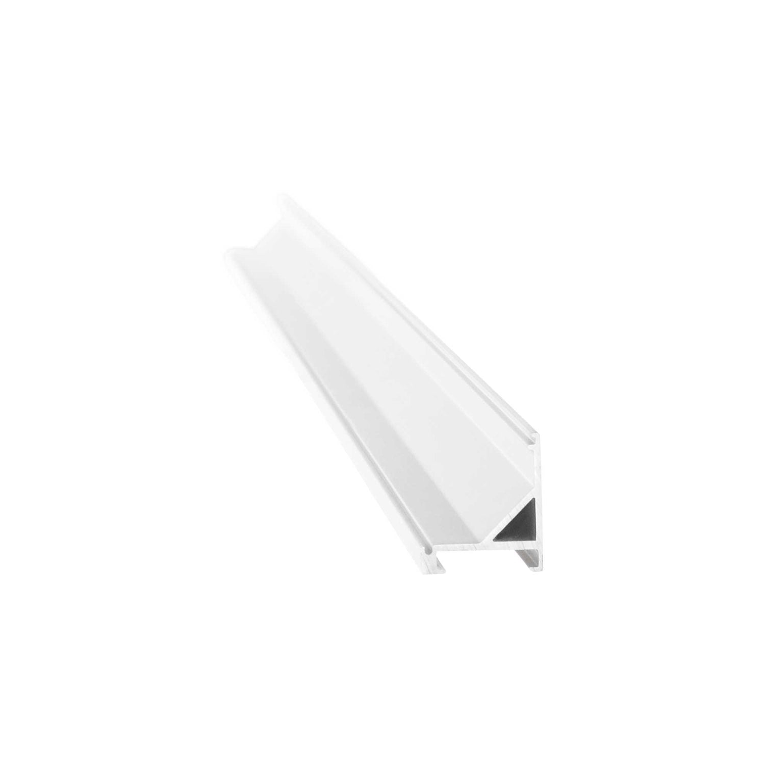 Elegant White Linear Pendant Light - 2000mm Length