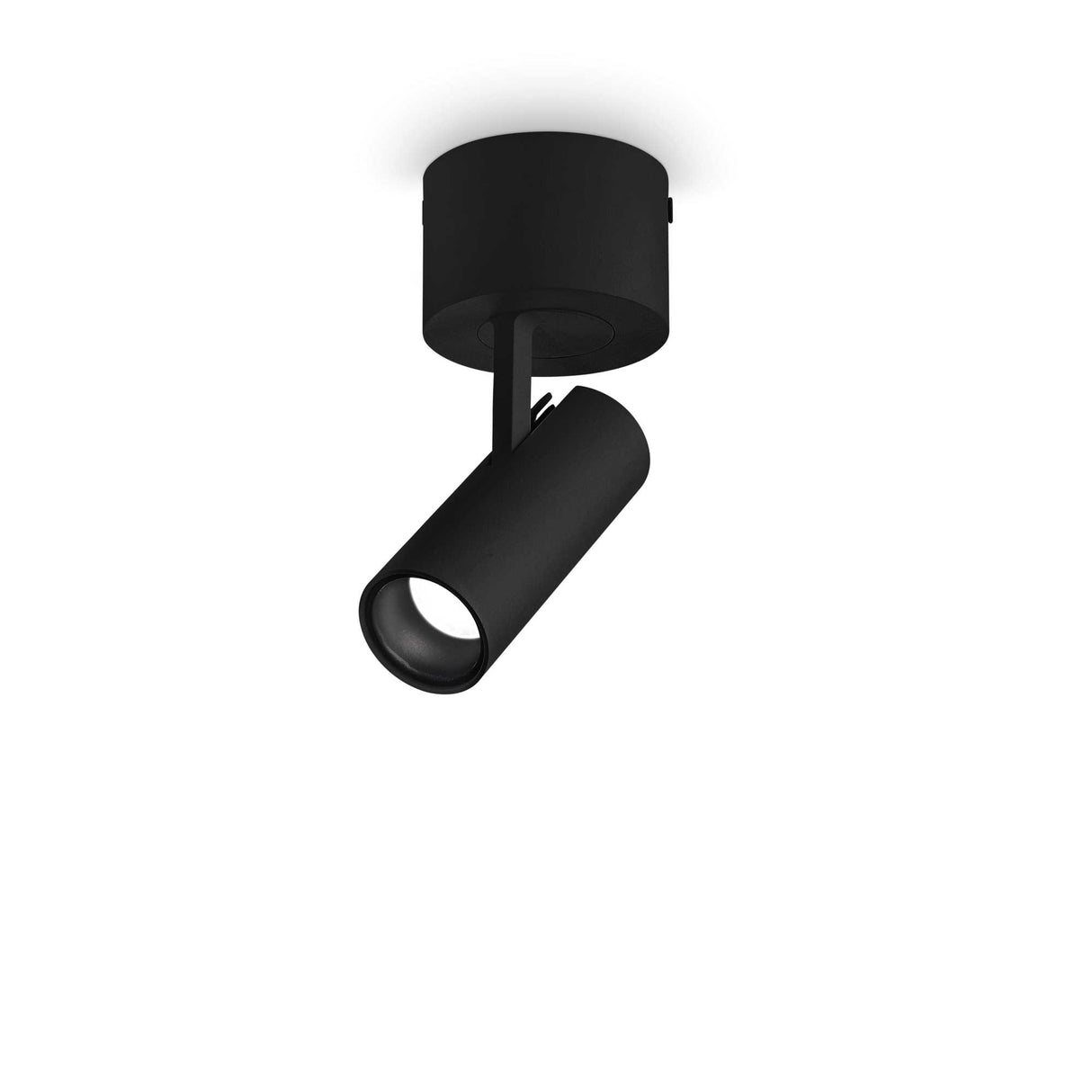Sleek Black Flush Light Fixture