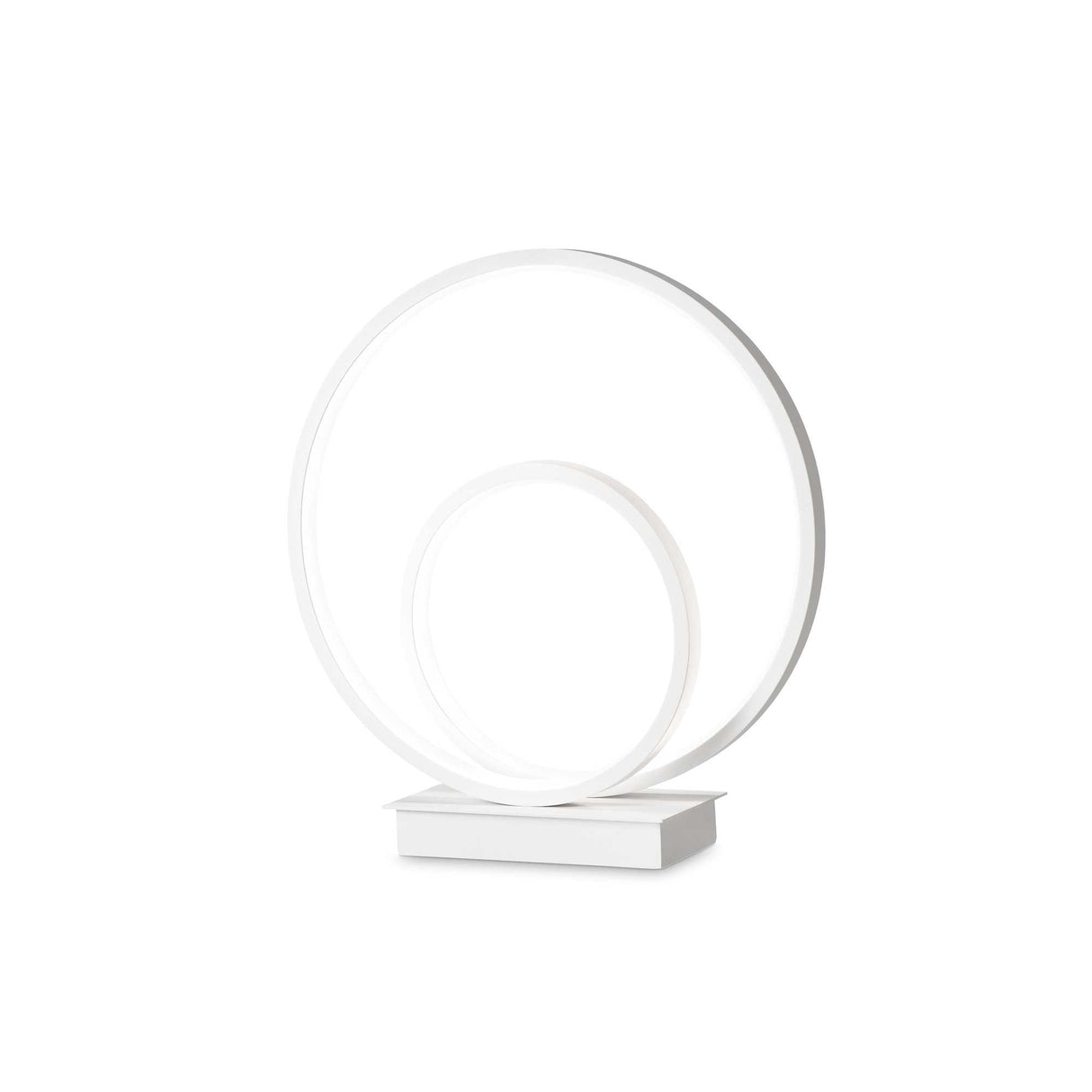Elegant White OZ Table Lamp with On-Off Switch