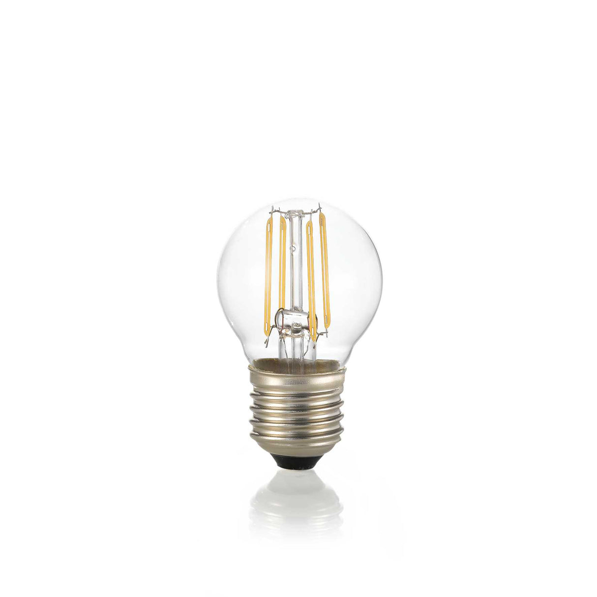 E27 Clear Sphere LED Bulb 4W 2700K CRI80