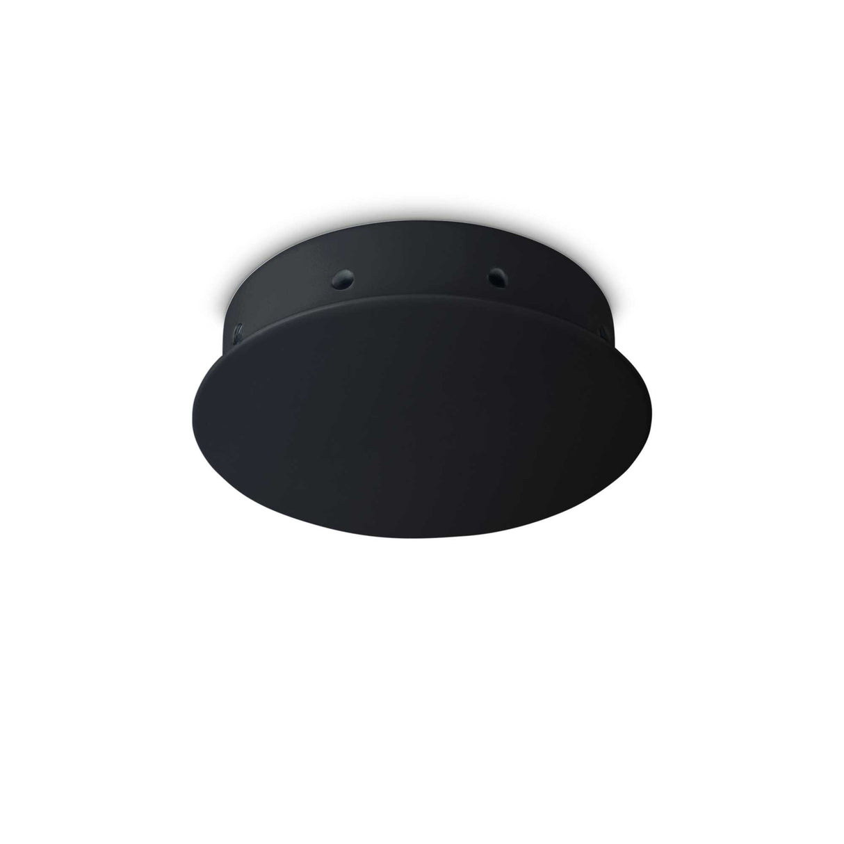 Magnetic 8-Light Black Rosette Fixture