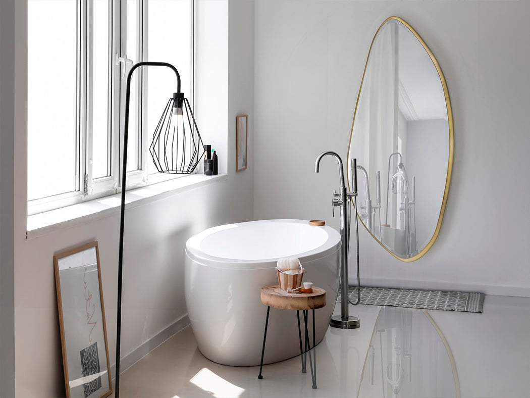 Opulent Gold Reflection: Mimo Mirror 170x80