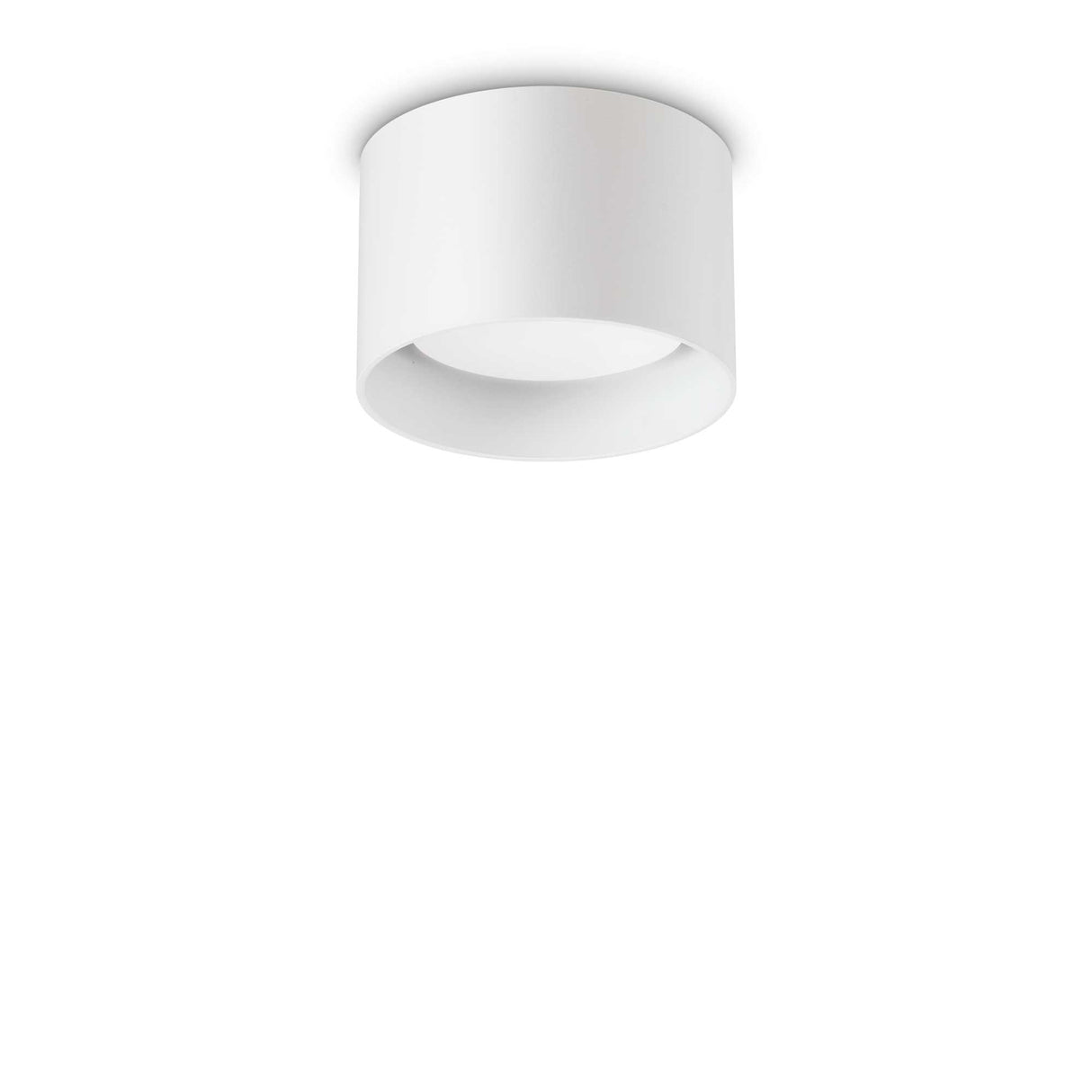 Round White Spike Ceiling Light Fixture