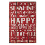 Madera Sunshine Wall Plaque