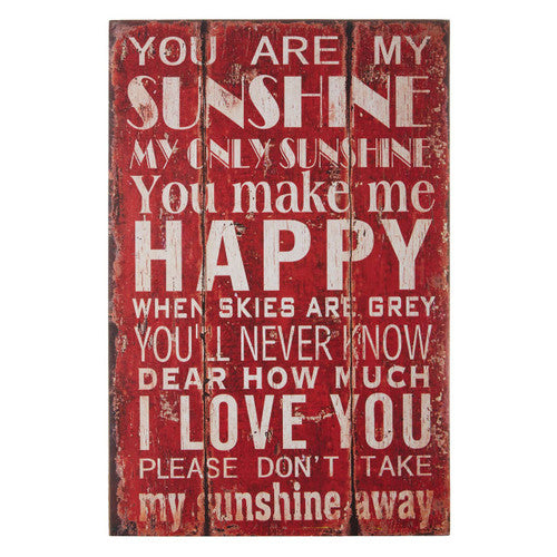 Madera Sunshine Wall Plaque