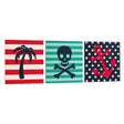 Pirate 3 Assorted Wall Plaque