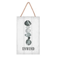Spa "Unwind" Plaque