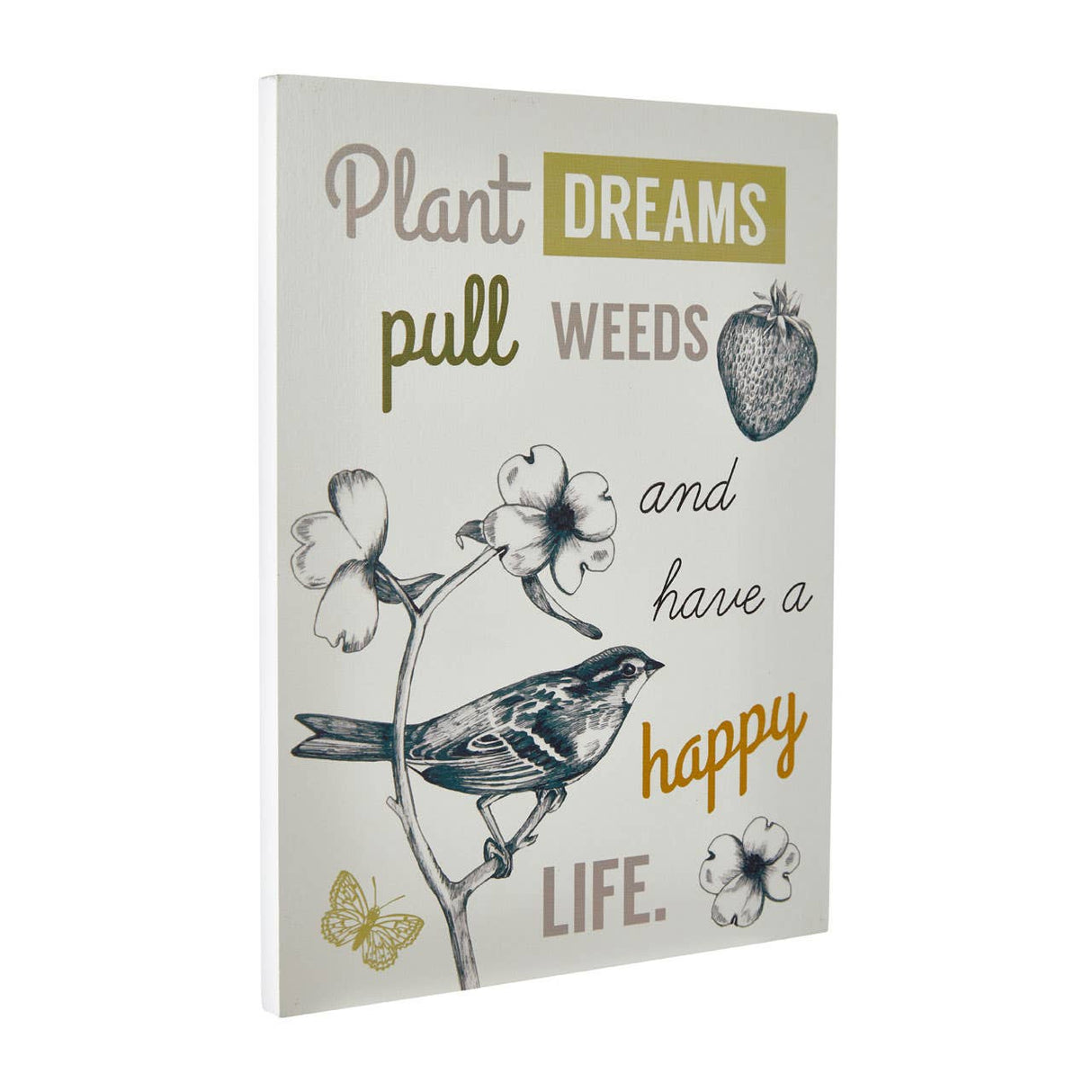 Artists Garden Wall Plaque