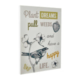 Artists Garden Wall Plaque