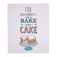 Pretty Things Bake Some Cake Wall Plaque