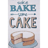 Pretty Things Bake Some Cake Wall Plaque