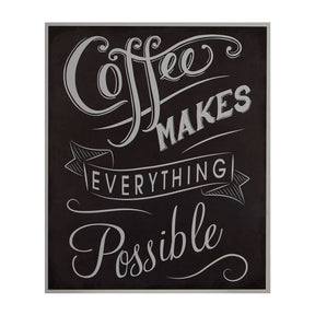 Coffee Makes Everything Wall Plaque