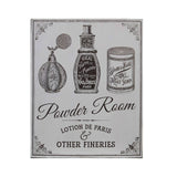 Powder Room Wall Plaque