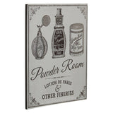 Powder Room Wall Plaque