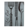 Let'S Eat Wall Plaque