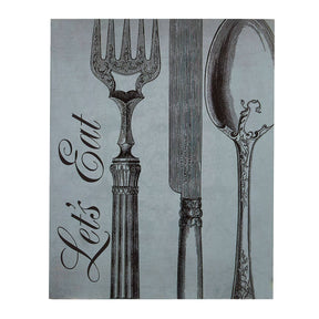 Let'S Eat Wall Plaque
