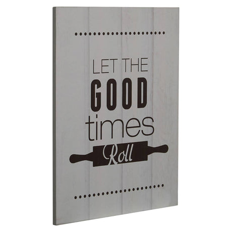 Let The Good Times Roll Wall Plaque
