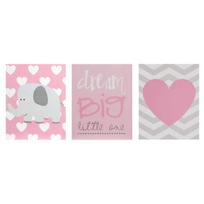 Kids Dream Big Wall Plaques - Set Of 3