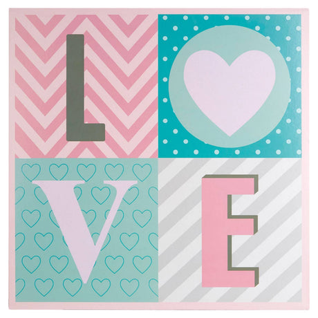 Kids Love Love Wall Plaque