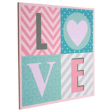 Kids Love Love Wall Plaque