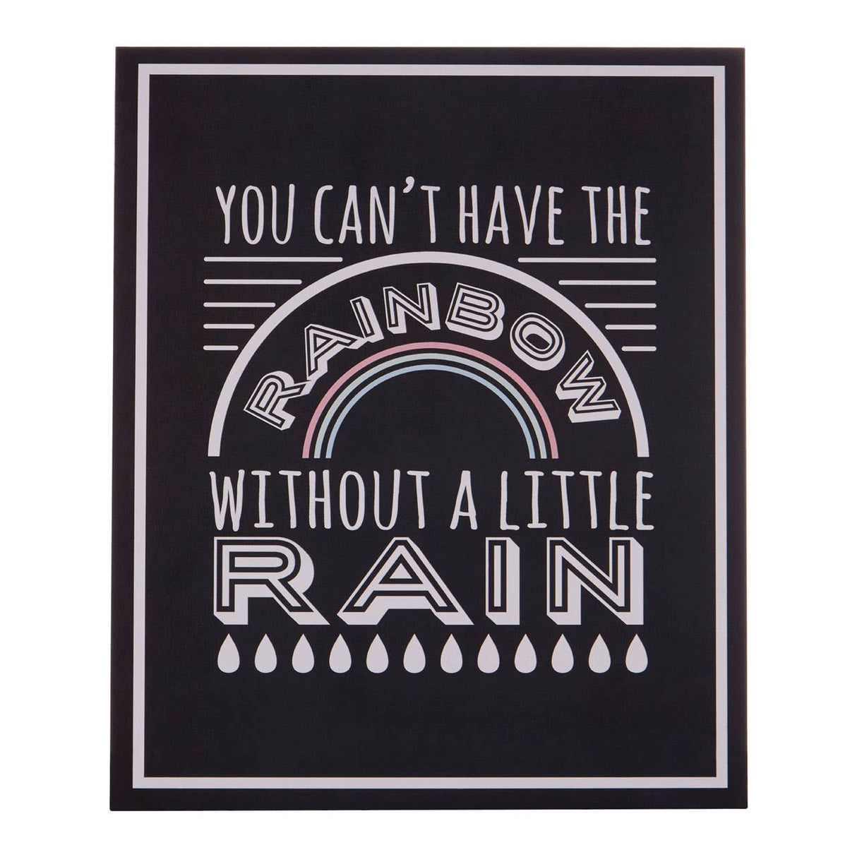 Rainbow Wall Plaque