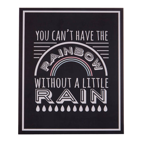 Rainbow Wall Plaque