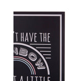 Rainbow Wall Plaque