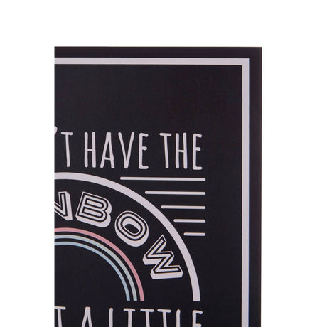 Rainbow Wall Plaque
