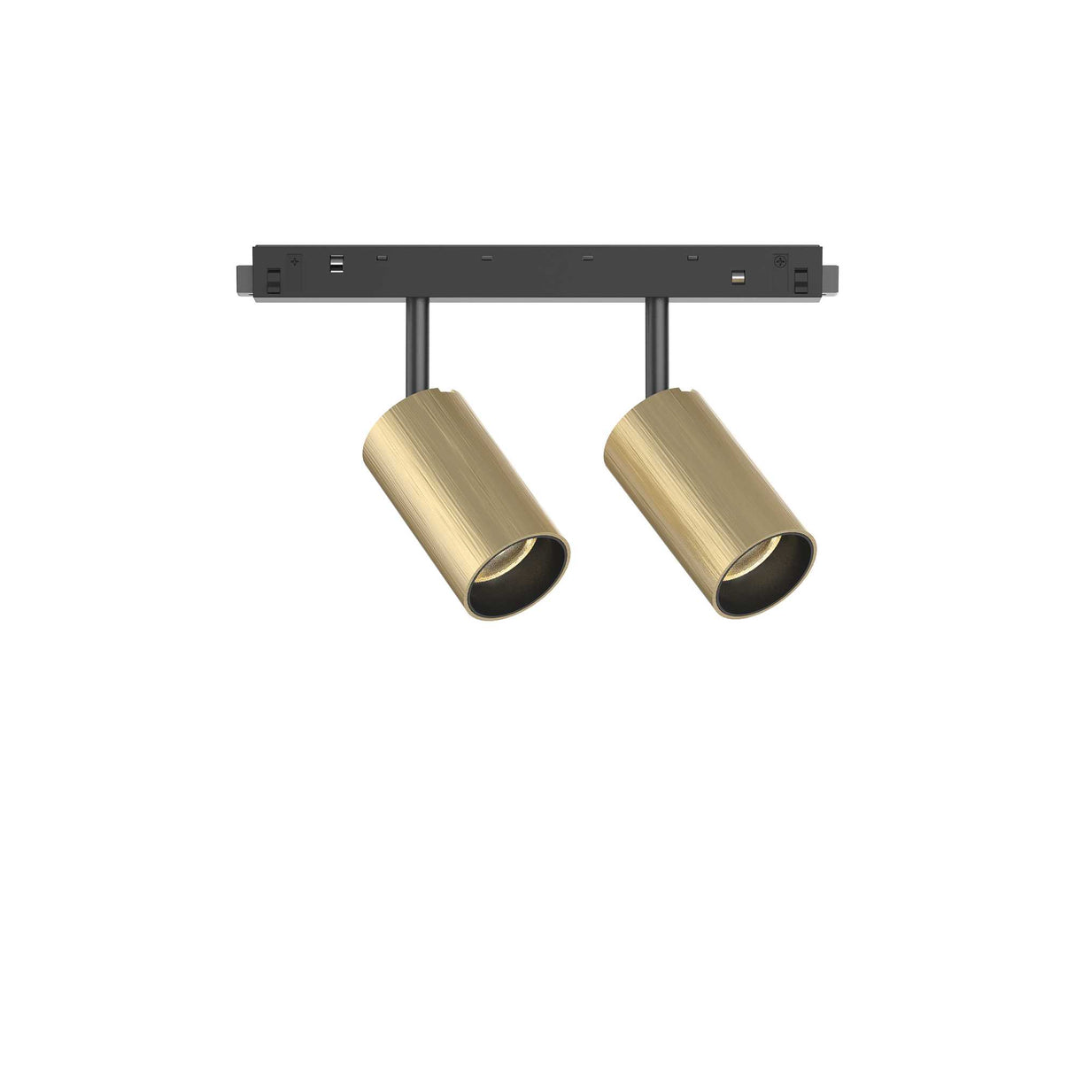 Modern Dual Track Light 16W 3000K Gold Finish