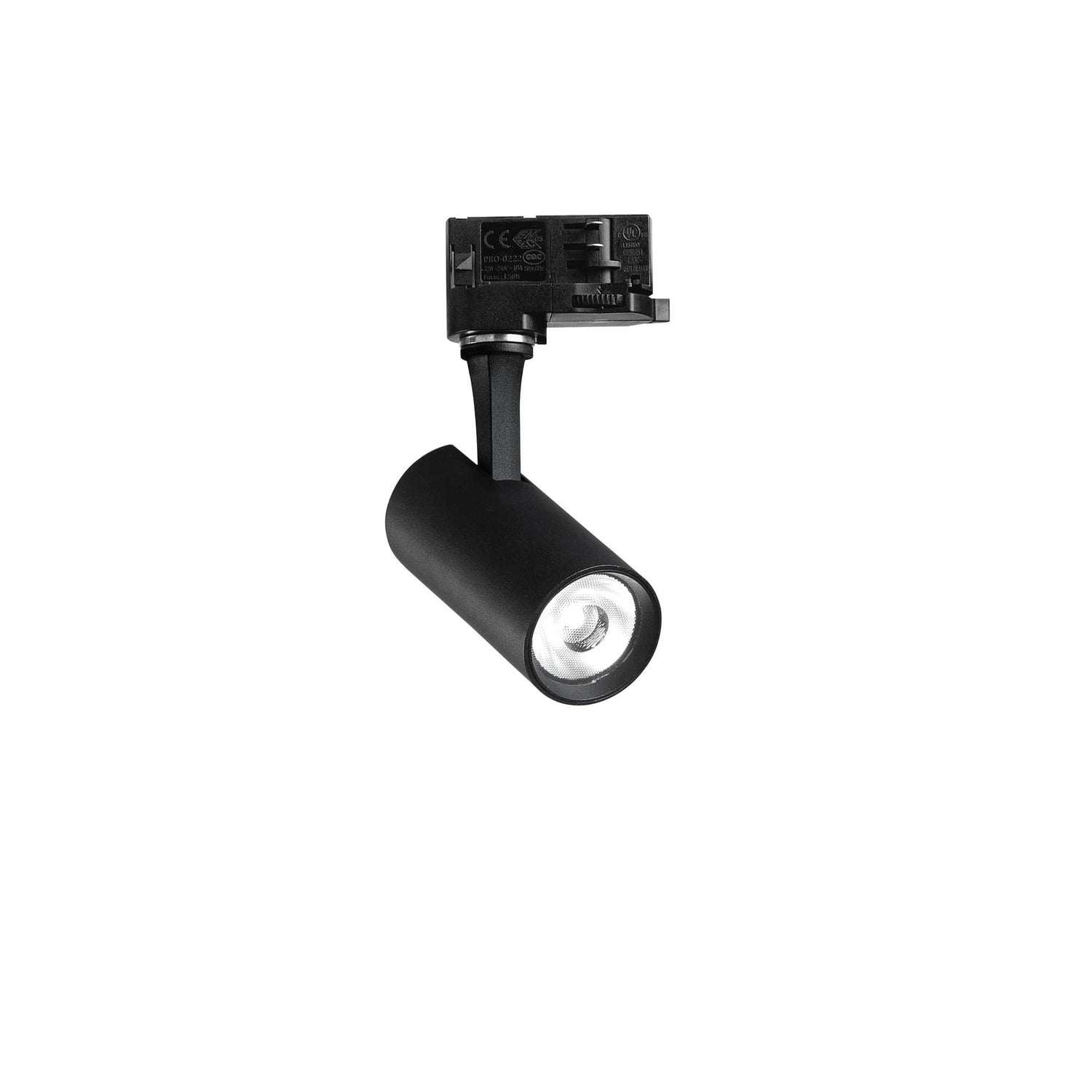 Elegant Black LED Light Fixture - 8W, CRI90, 3000K
