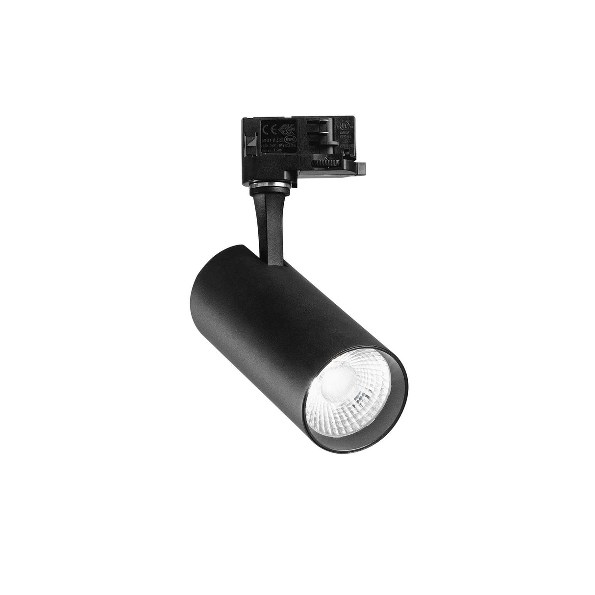 Sleek Black FOX 25W LED Light CRI90 3000K