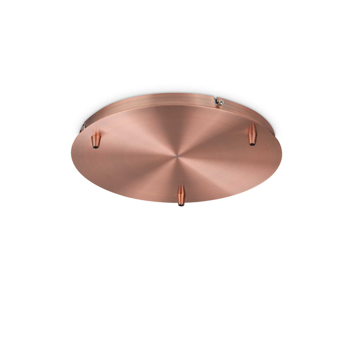 Copper Trio Pendant Light Fixture