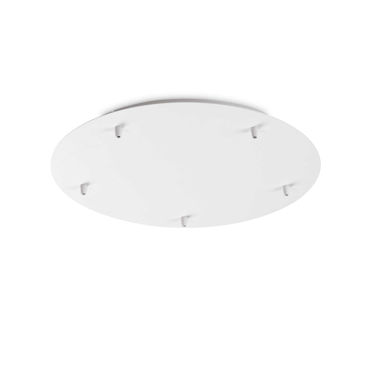 Elegant White 5-Light Ceiling Rosette