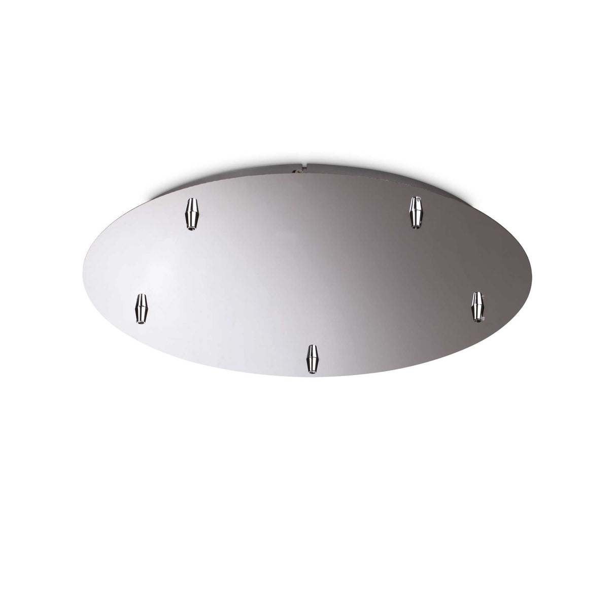 Chrome Quintet Luminaire Rosette