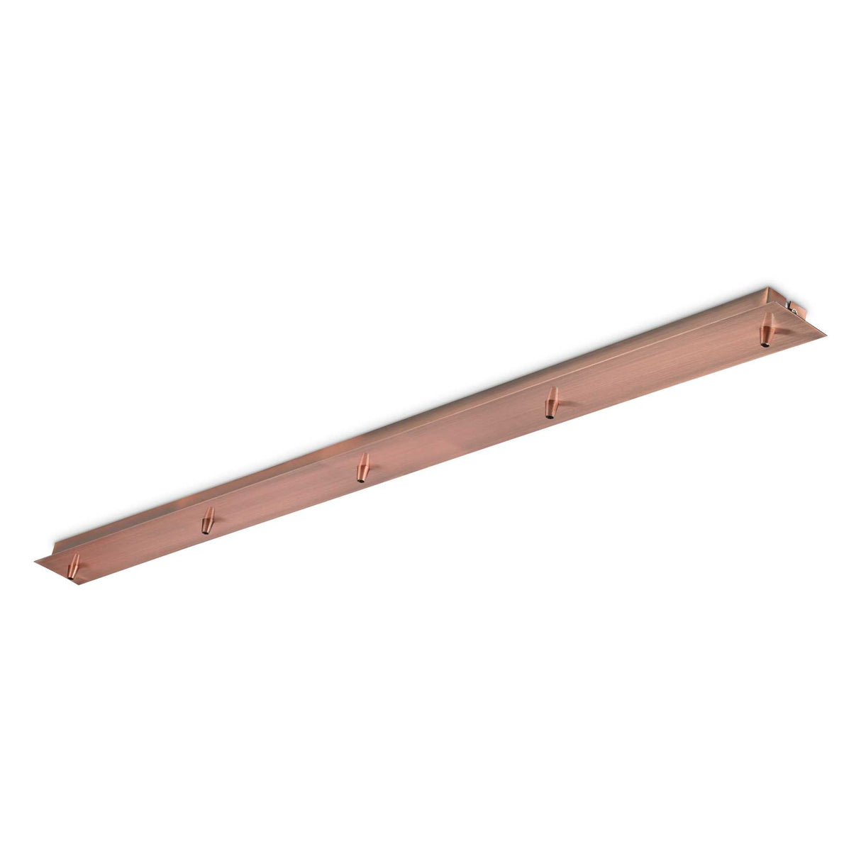 Linear Pendant with 5 Copper Lights
