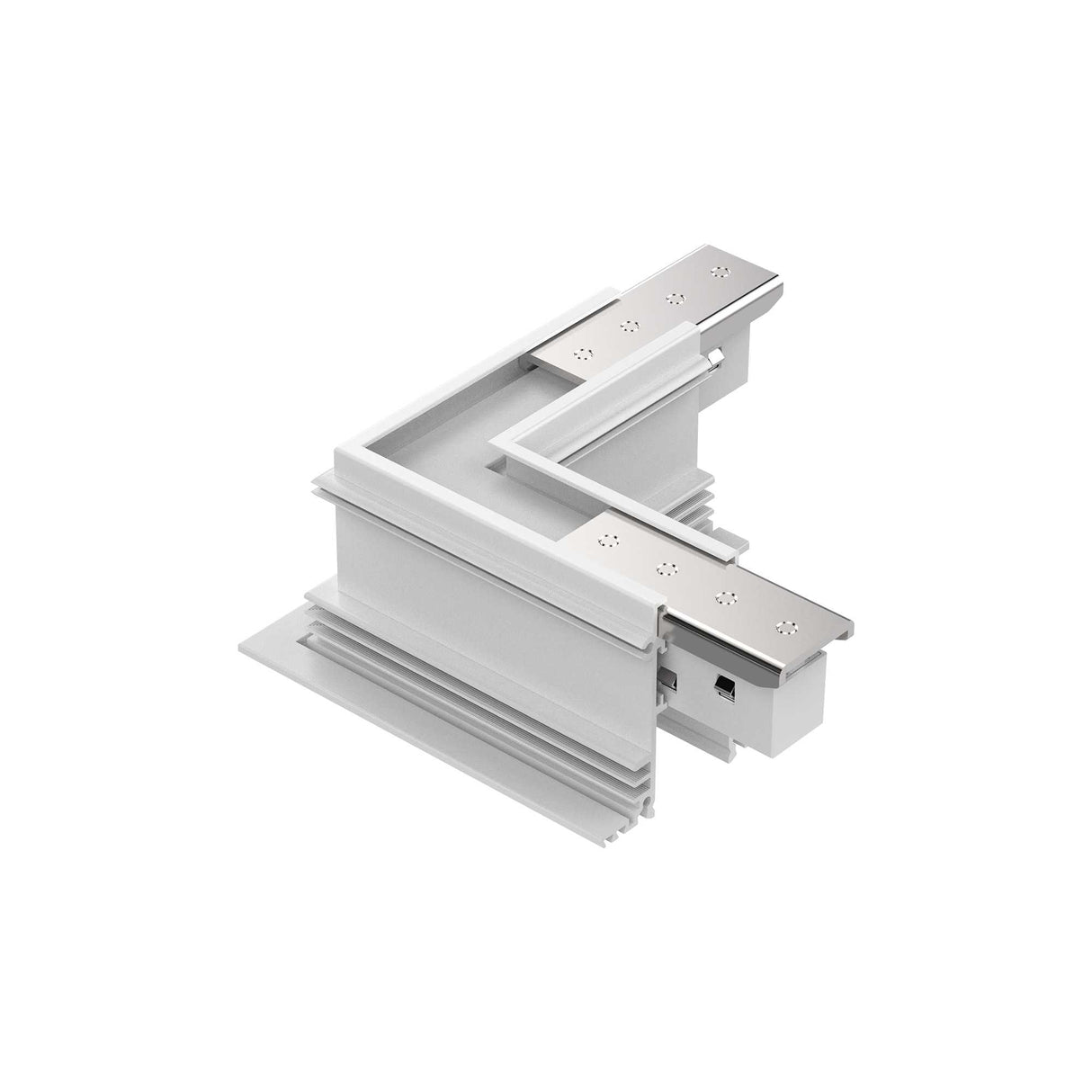 Recessed L-Shaped DALI Connector Kit - White