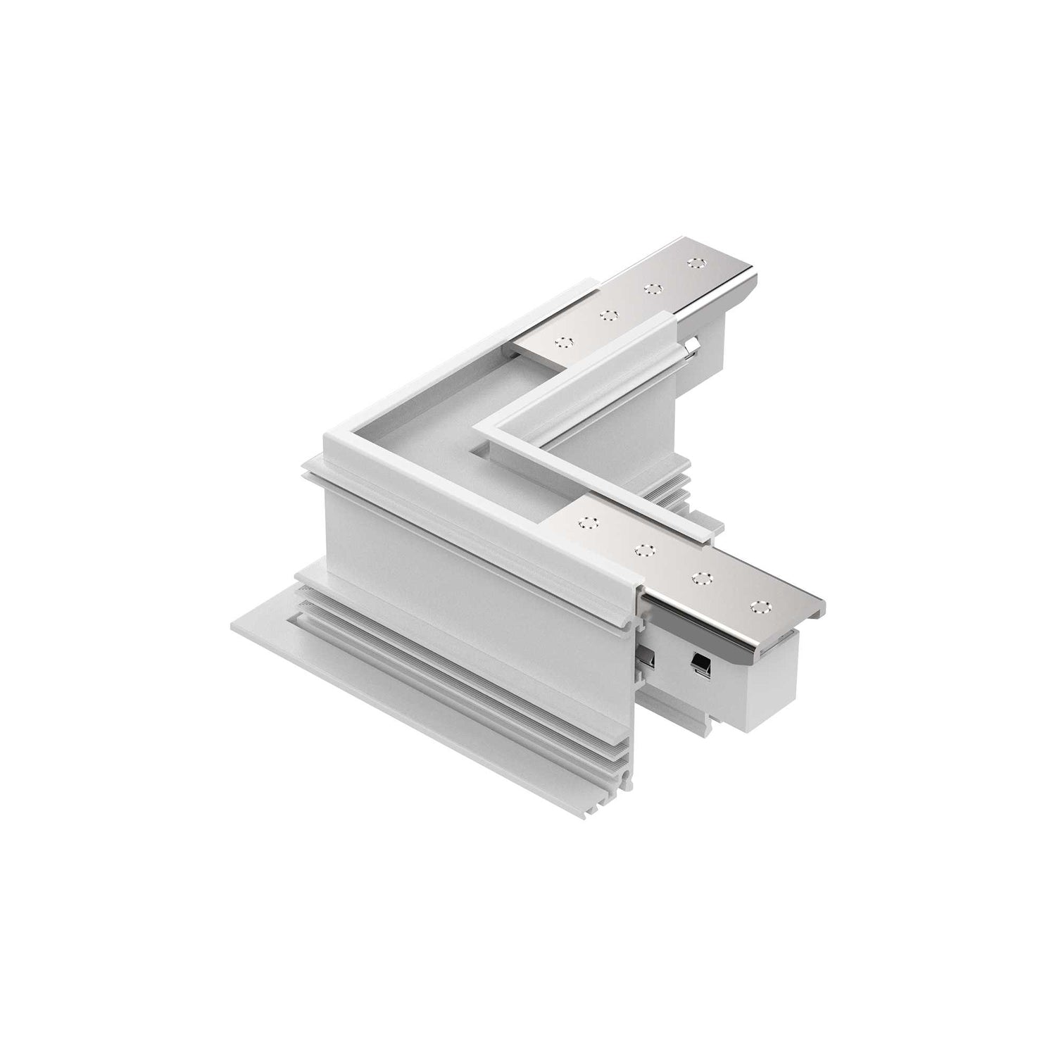 Recessed L-Shaped DALI Connector Kit - White