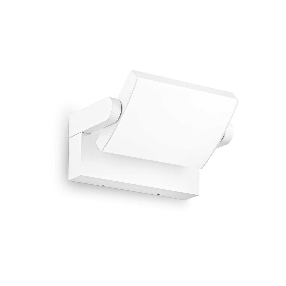 Elegant White Arc Wall Sconce