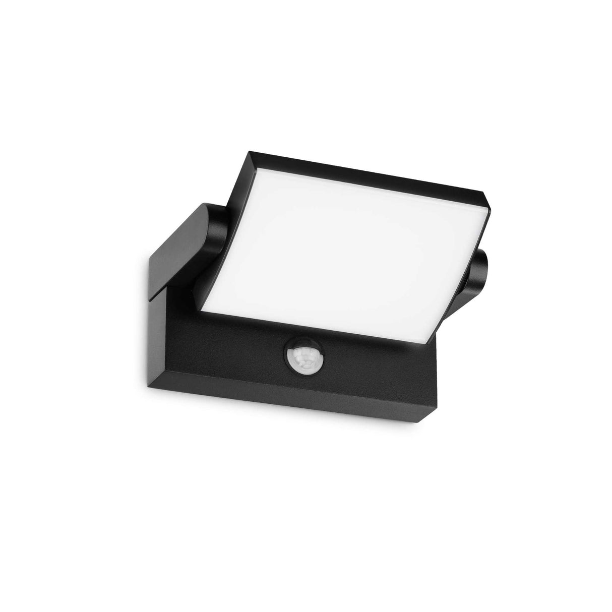 Black SWIPE Wall Light with Motion Sensor