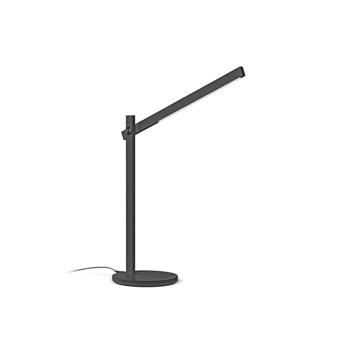 Elegant Black Swivel Table Lamp