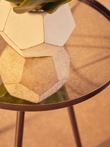 Fiori White Cement Pot Succulent