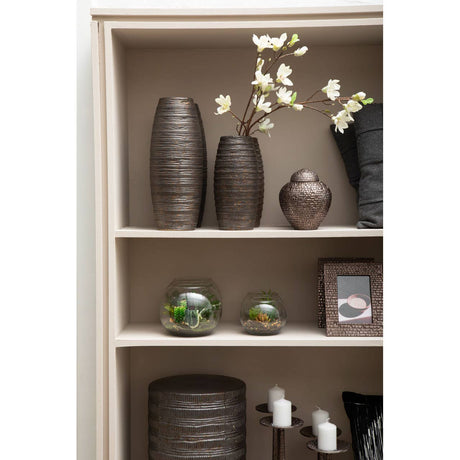 Fiori Large Glass Pot Mixed Succulent