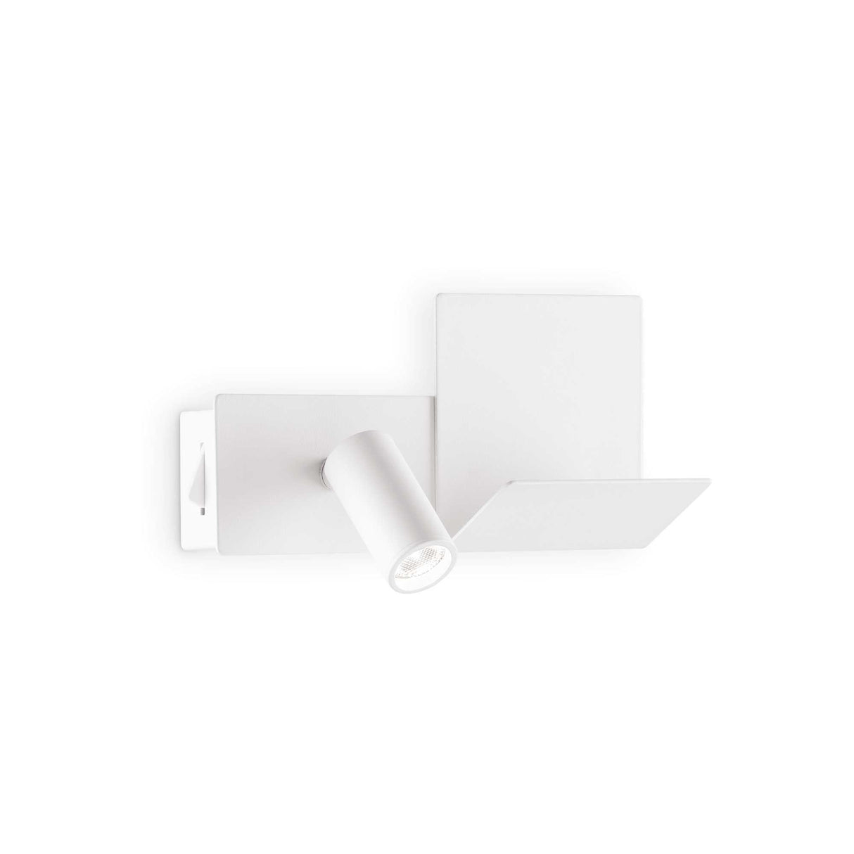 Sleek White KOMODO-1 Wall Lamp