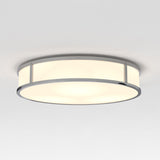 Mashiko Modern Round Chrome Ceiling Light for Bathrooms 400mm