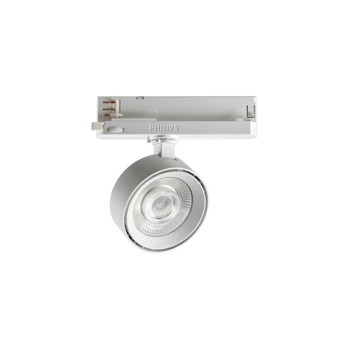 Circular Perspective Track in White