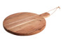 Socorro Small Round Acacia Wood Chopping And Serving Board