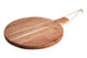Socorro Small Round Acacia Wood Chopping And Serving Board
