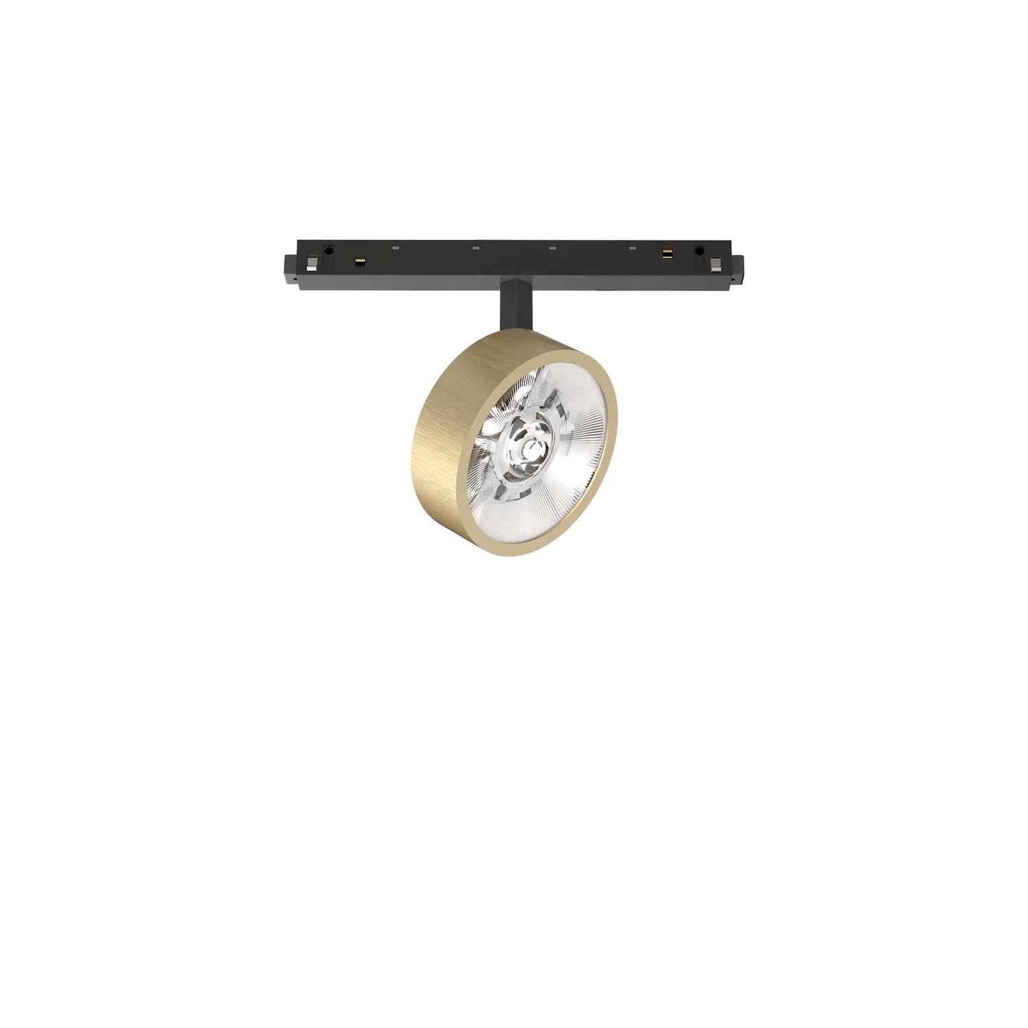 Sleek Gold 3000K 9W DALI Track Light Fixture